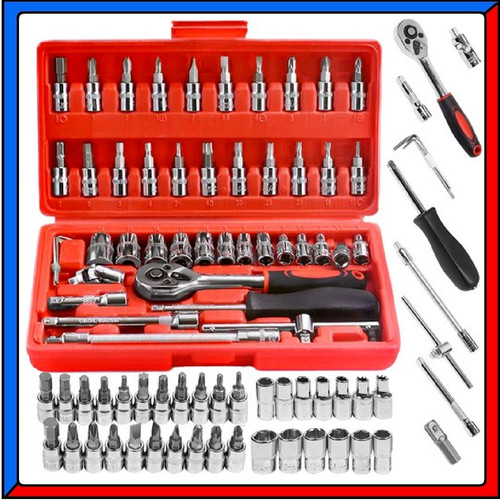 Set pezzi chiavi - a, bussola