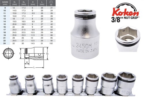 Chiave bussola koken 8 - chiave, 3/8"